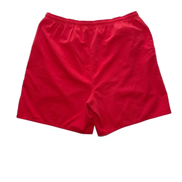 Paradise Bay Plus, Size 1X, Red Elastic Shorts - Picture 2 of 6